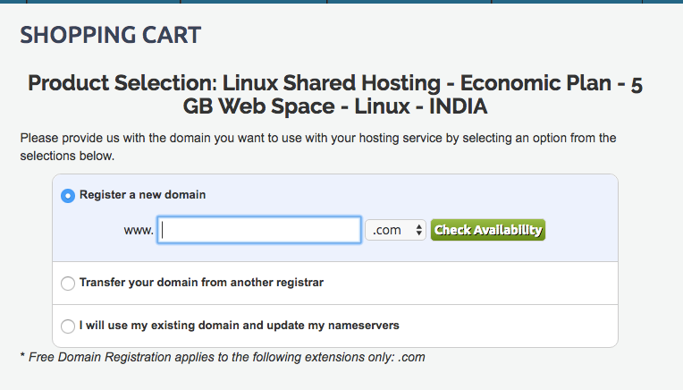 How To Get a Domain and Hosting for Free at EverData